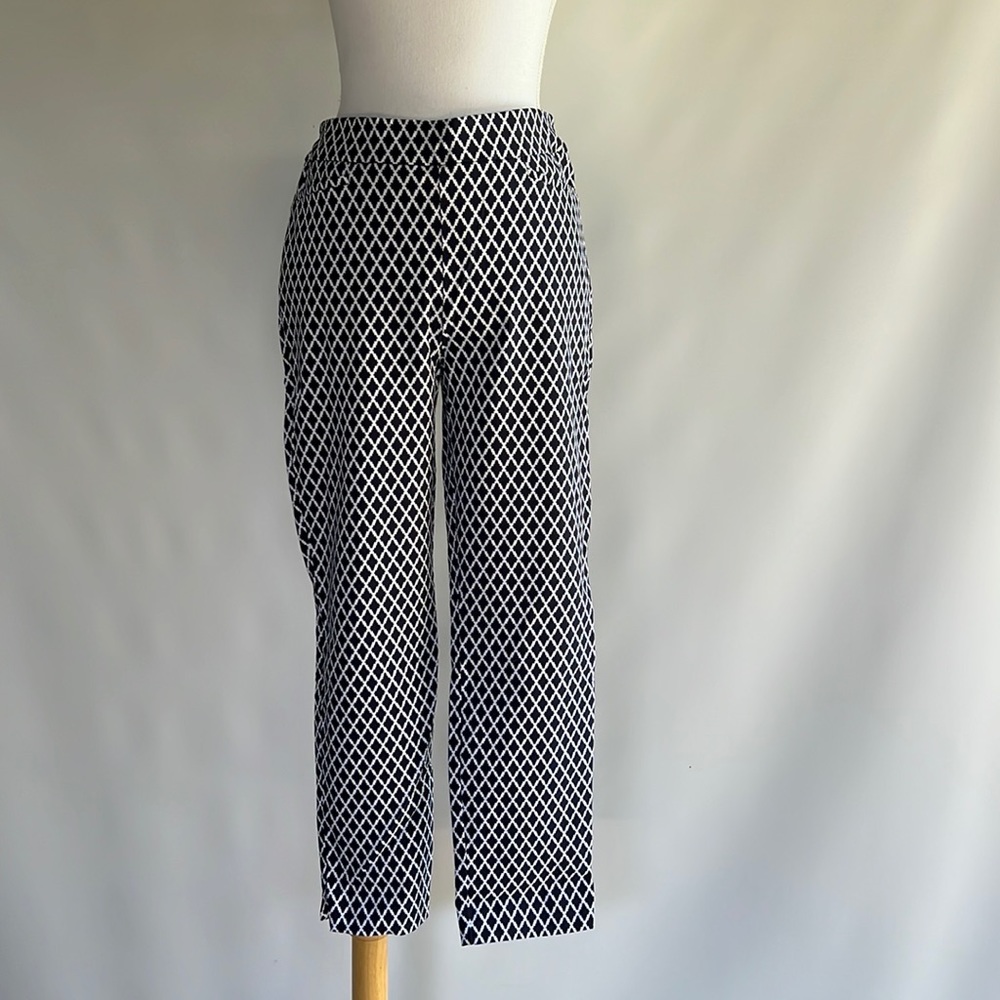 Chico’s Printed Stretch Pants - sz 6R